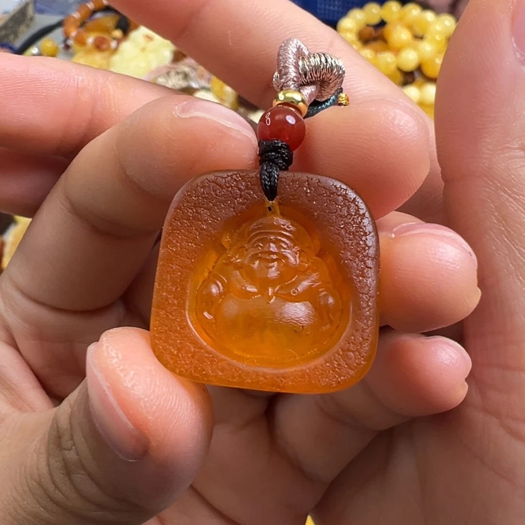 未镶嵌琥珀裸石琥珀