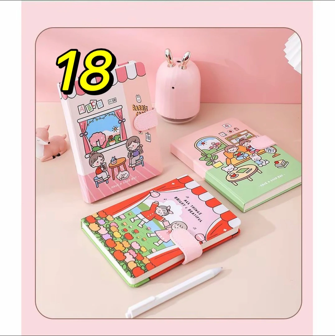 18号文具：文具，贴纸，本子，笔类，套装【以直播间展示为主】