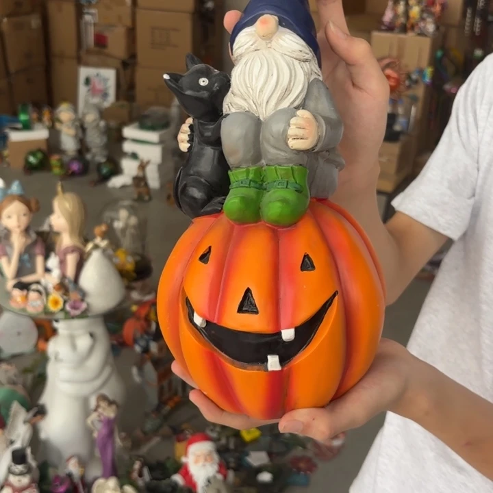 摆件样品样品大大坐南瓜地精