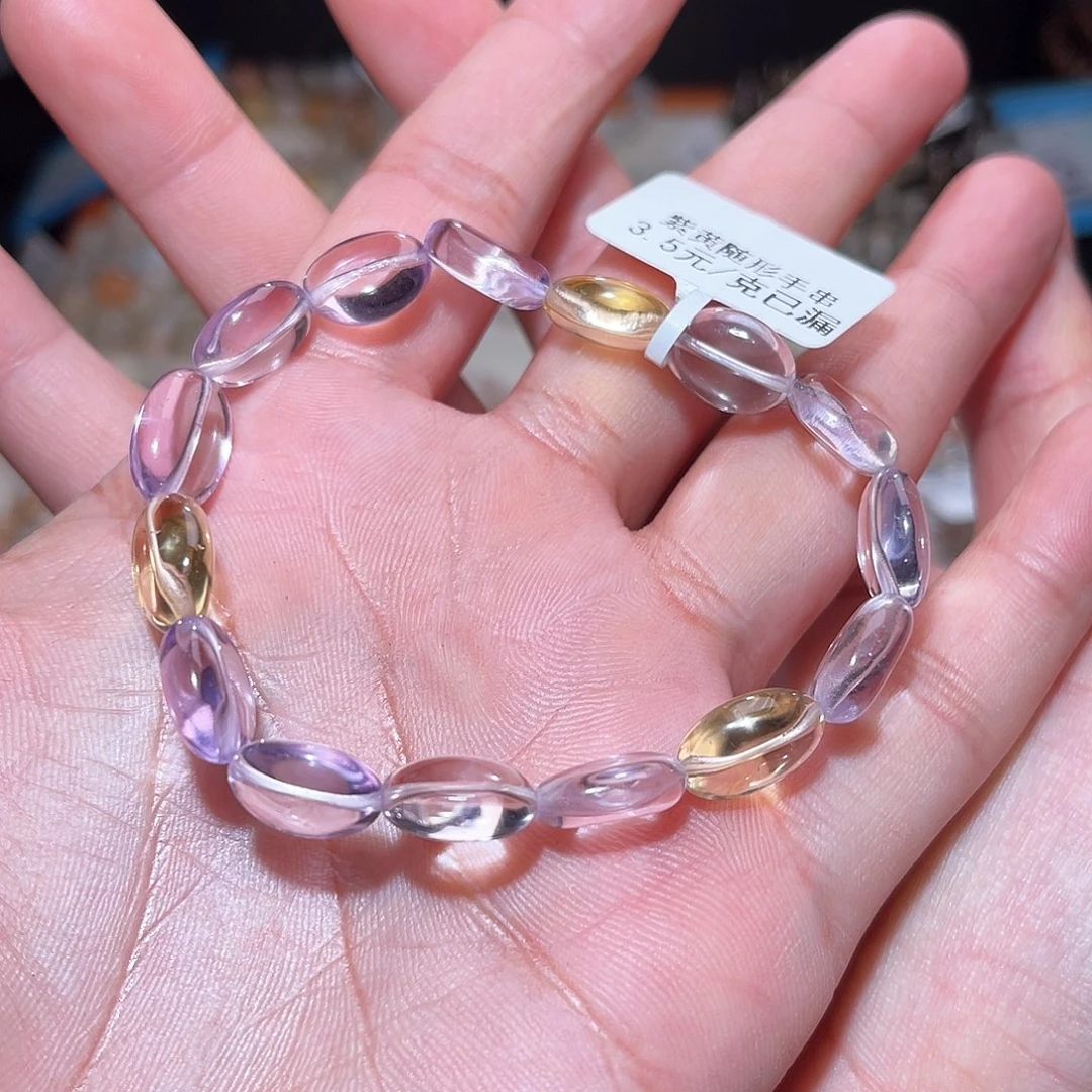 水晶手链未镶嵌163号主图手串