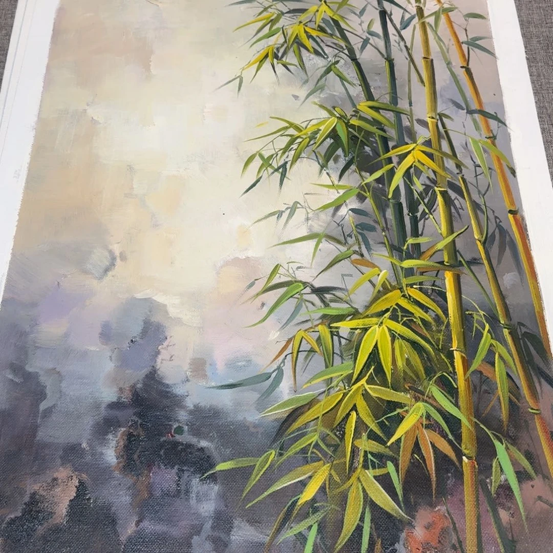 油画你在我心中是个