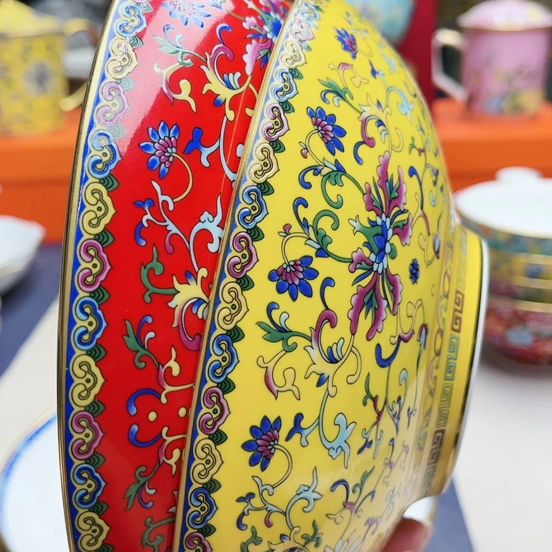 【闪购商品】珐琅8寸2个…………