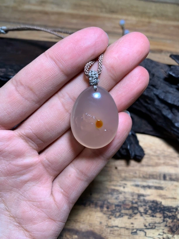 阿拉善玛瑙（陪伴）挂件