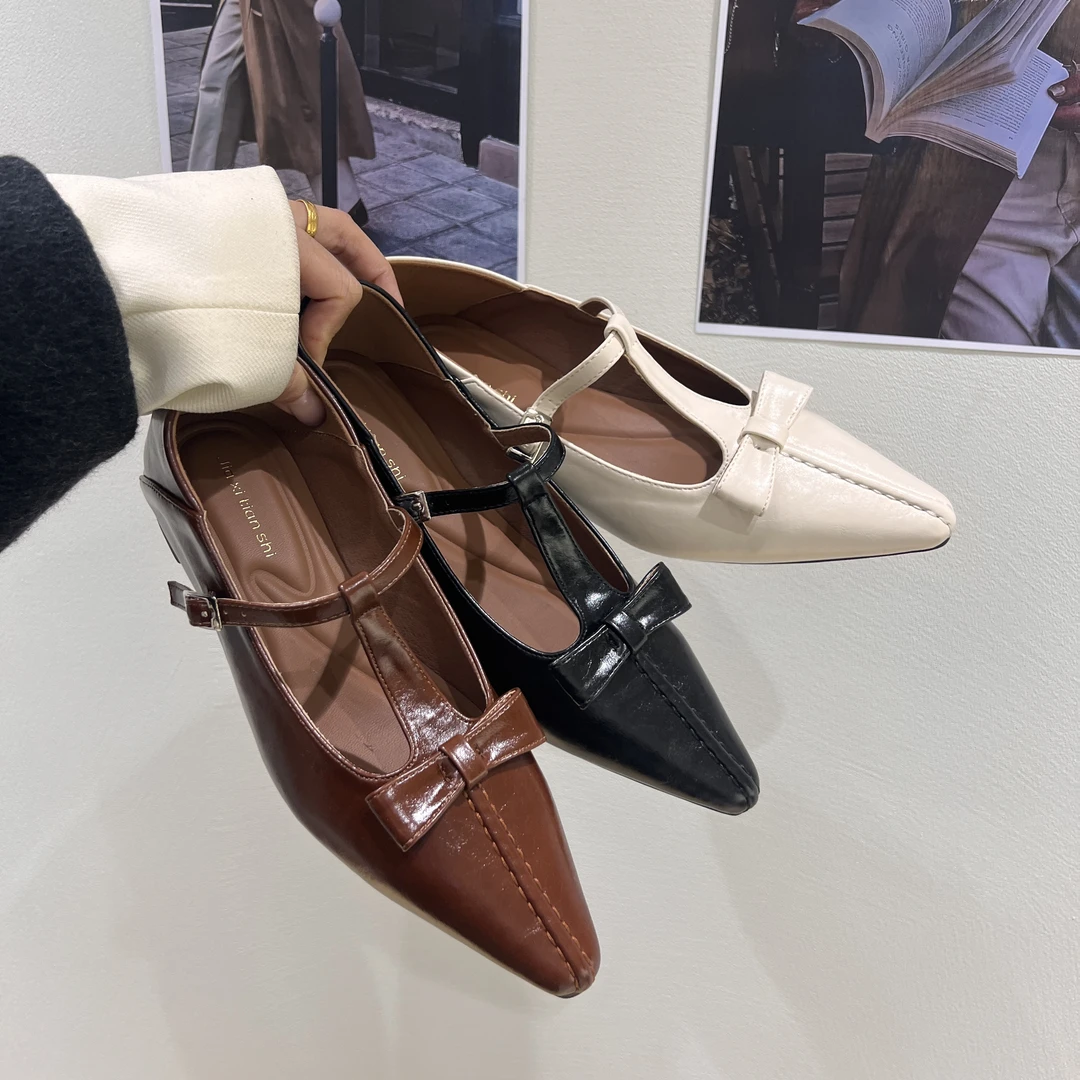 6886-32主推韩版时尚百搭气质爆款春季新款日常女鞋单鞋