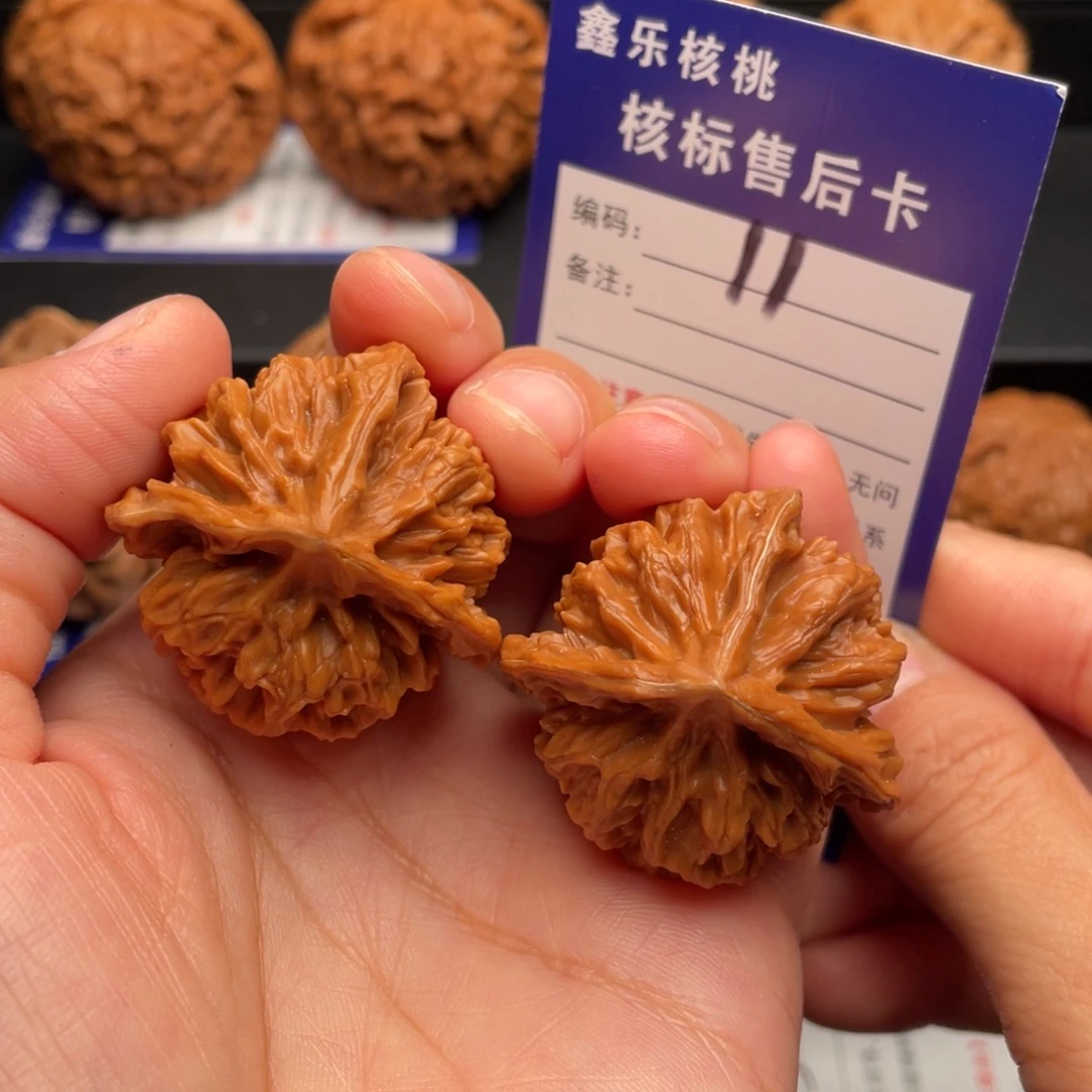 老***姓把件文玩核桃三棱37尺11号