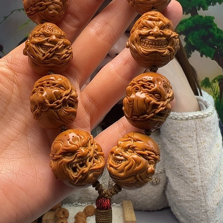 醉***笑橄榄核手串/手链橄榄核