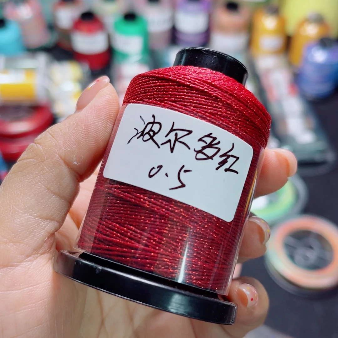 腈纶0.5星空蜡波尔多红