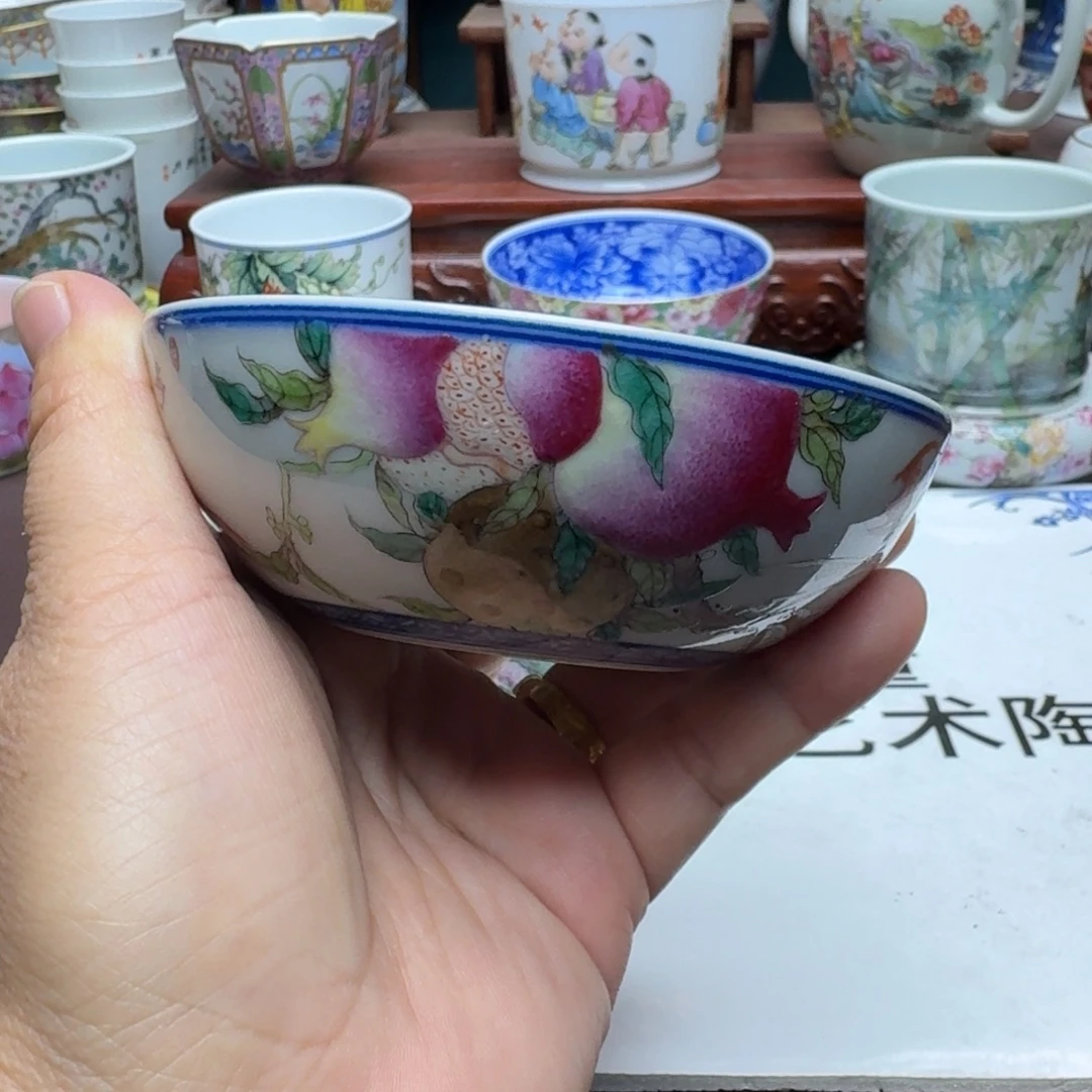 景德镇手工手绘展示