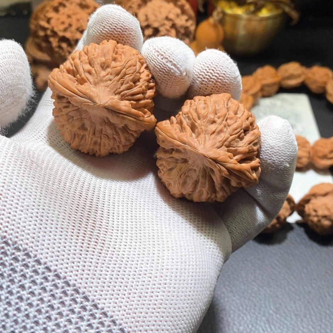 把件文玩核桃0415莲花40（全）
