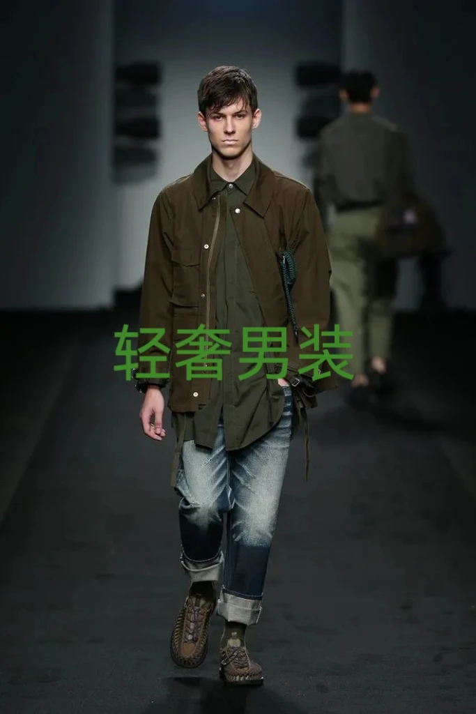 迪【L1058】2025年秋季新款百搭时尚潮流男士立领夹克长袖外套