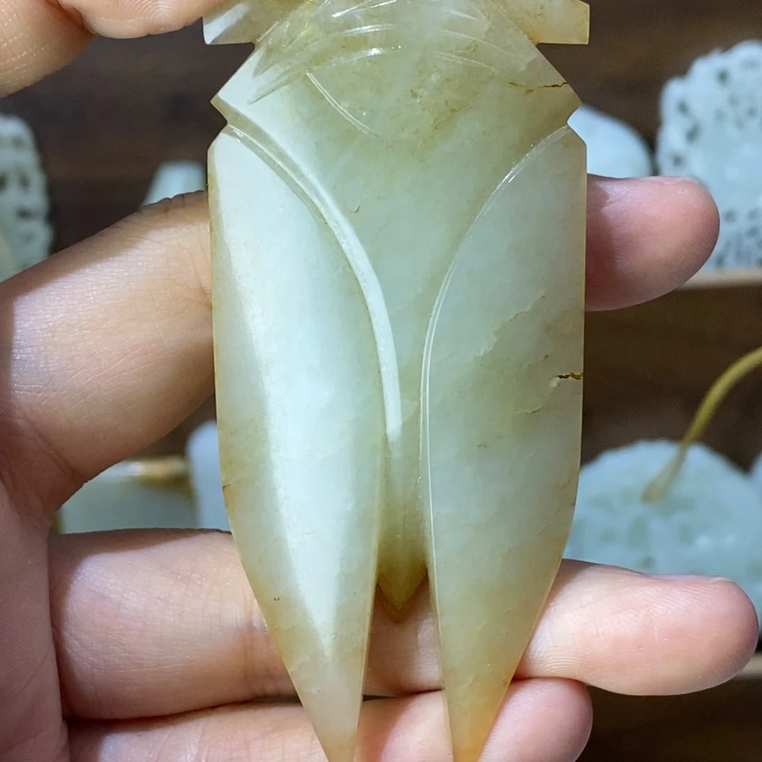 和田玉未镶嵌颈饰和田玉一鸣惊人