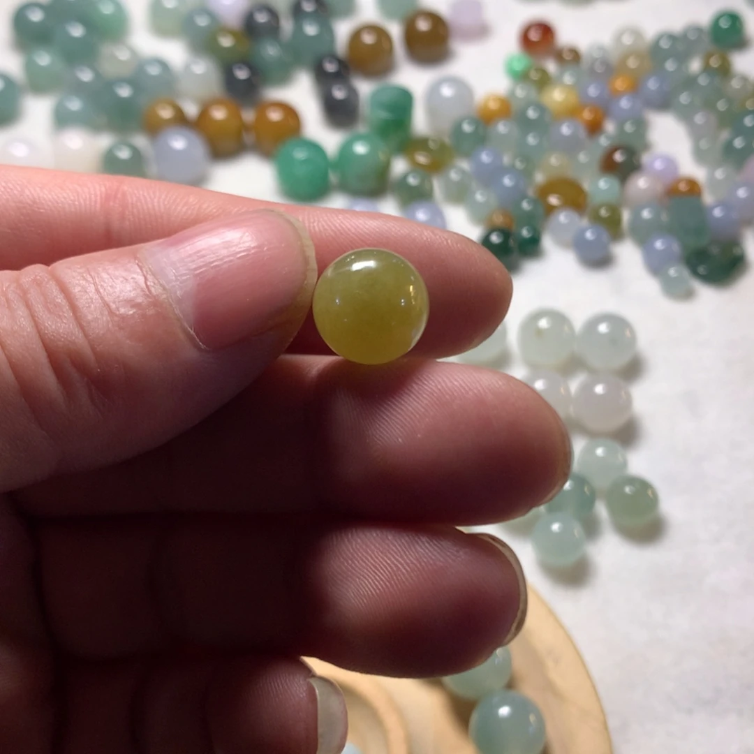 c***e翡翠散珠珠子一颗