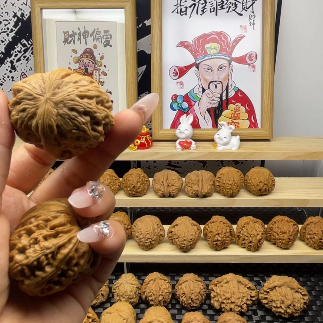 文玩核桃把件孤**眠元宝