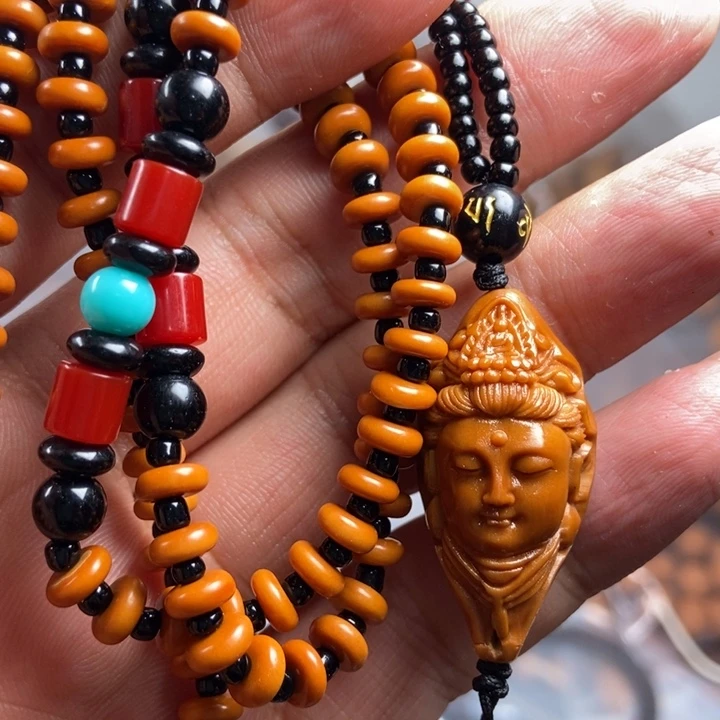 猴头核桃吊坠橄榄