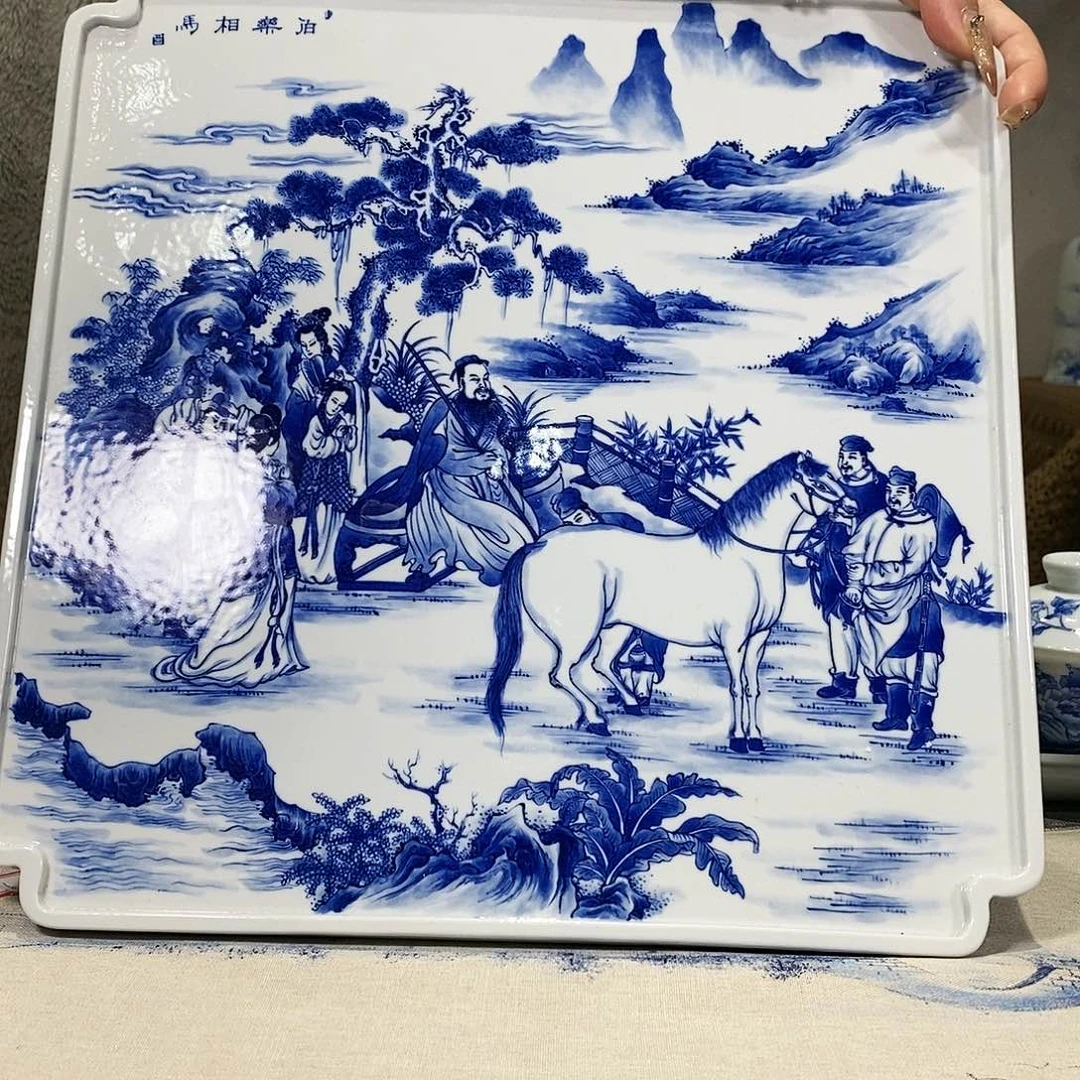 朗谷窑重工青花标杆