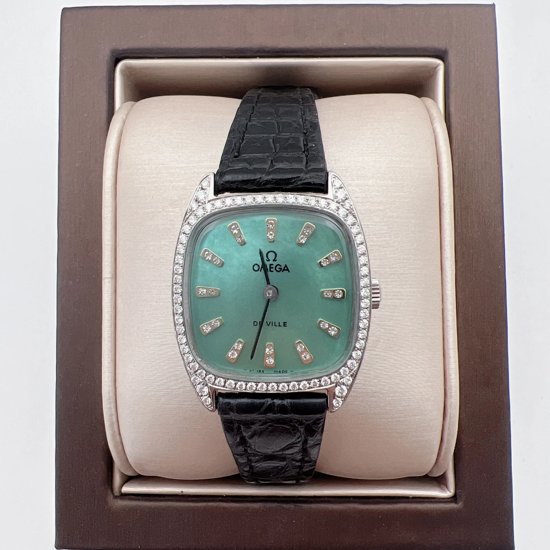 95新 Omega/欧米茄 欧米茄10027手动后钻赠送表带赠送手链