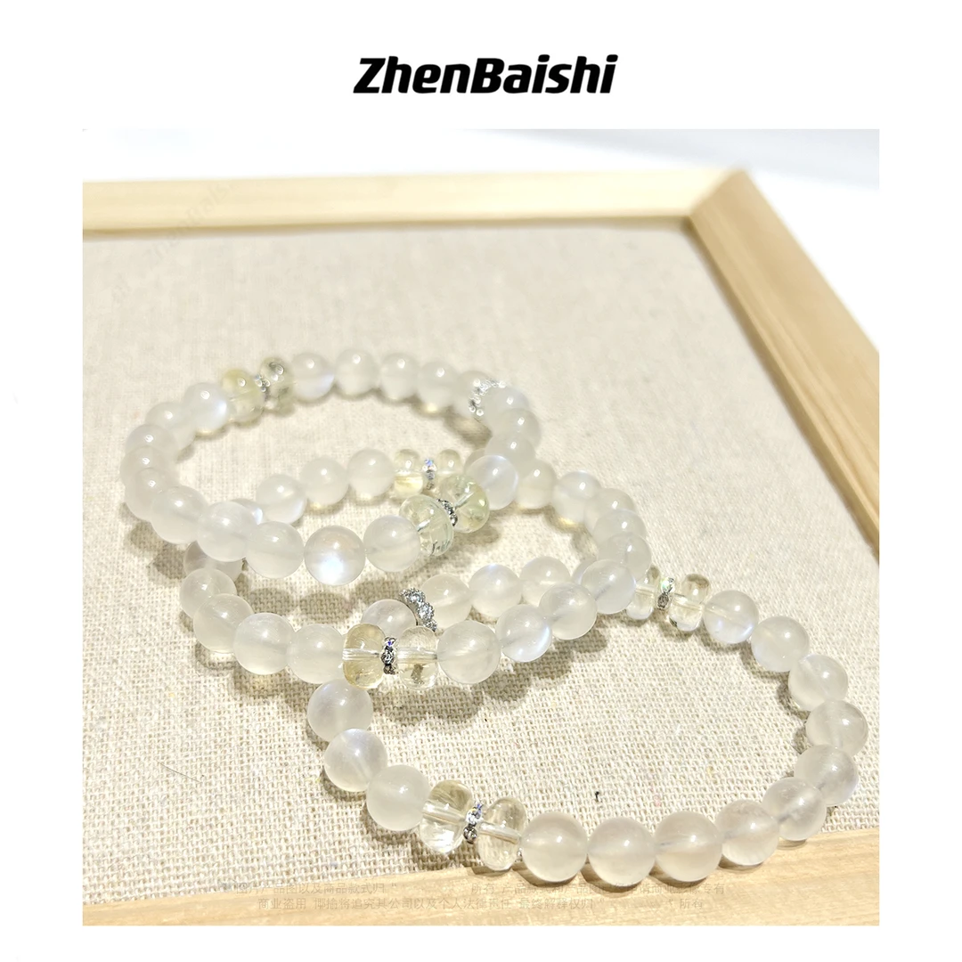 月光石单圈手串卡9mm【ZBS284】多样性发其一