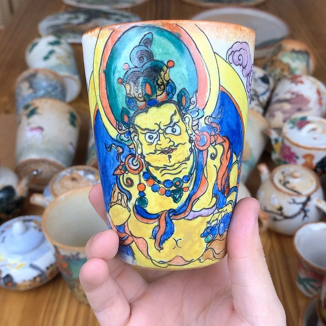 德***阁杯景德镇陶瓷手作