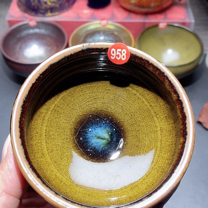 茶盏建盏主人杯茶壶盖碗品茗杯
