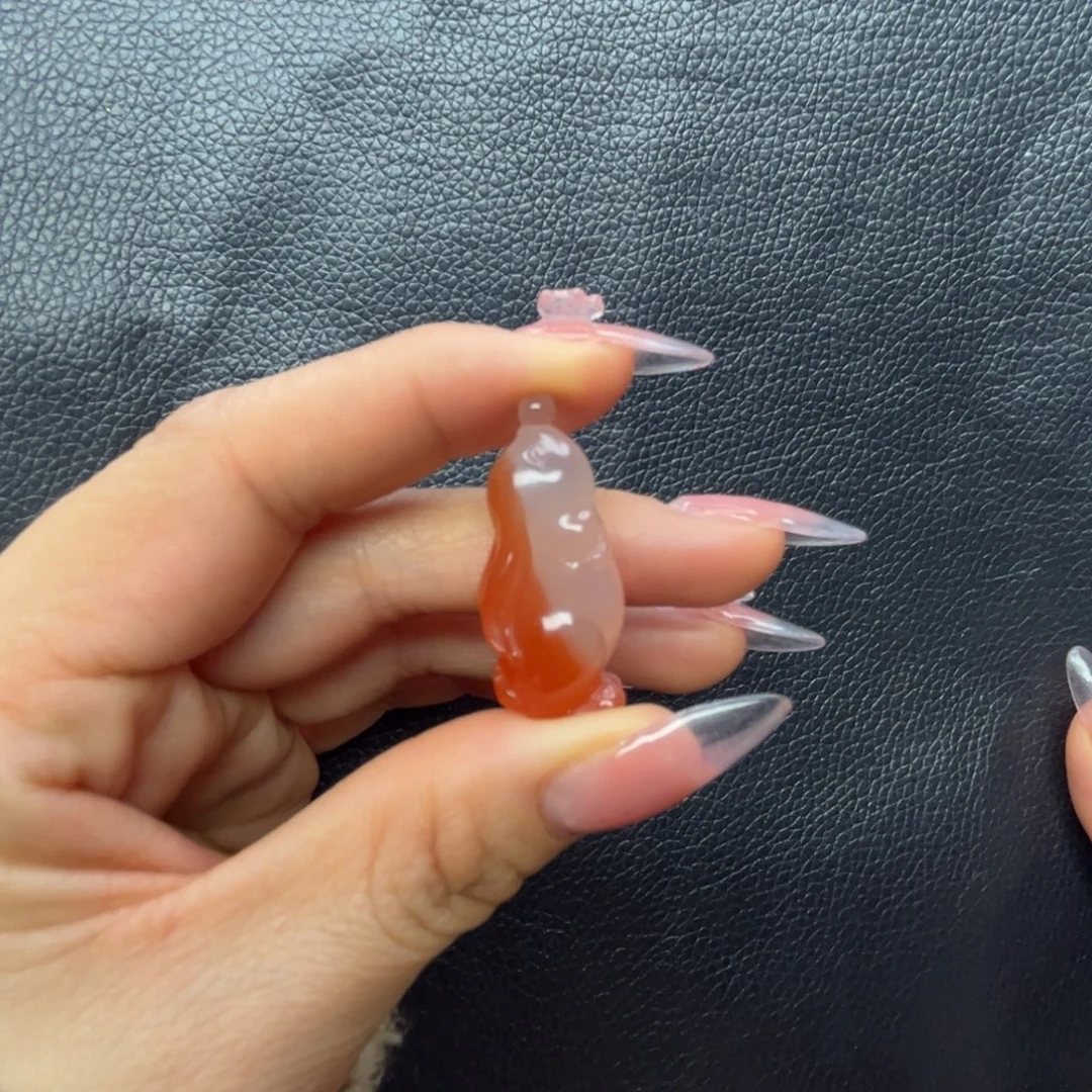 南红玛瑙未镶嵌吊坠