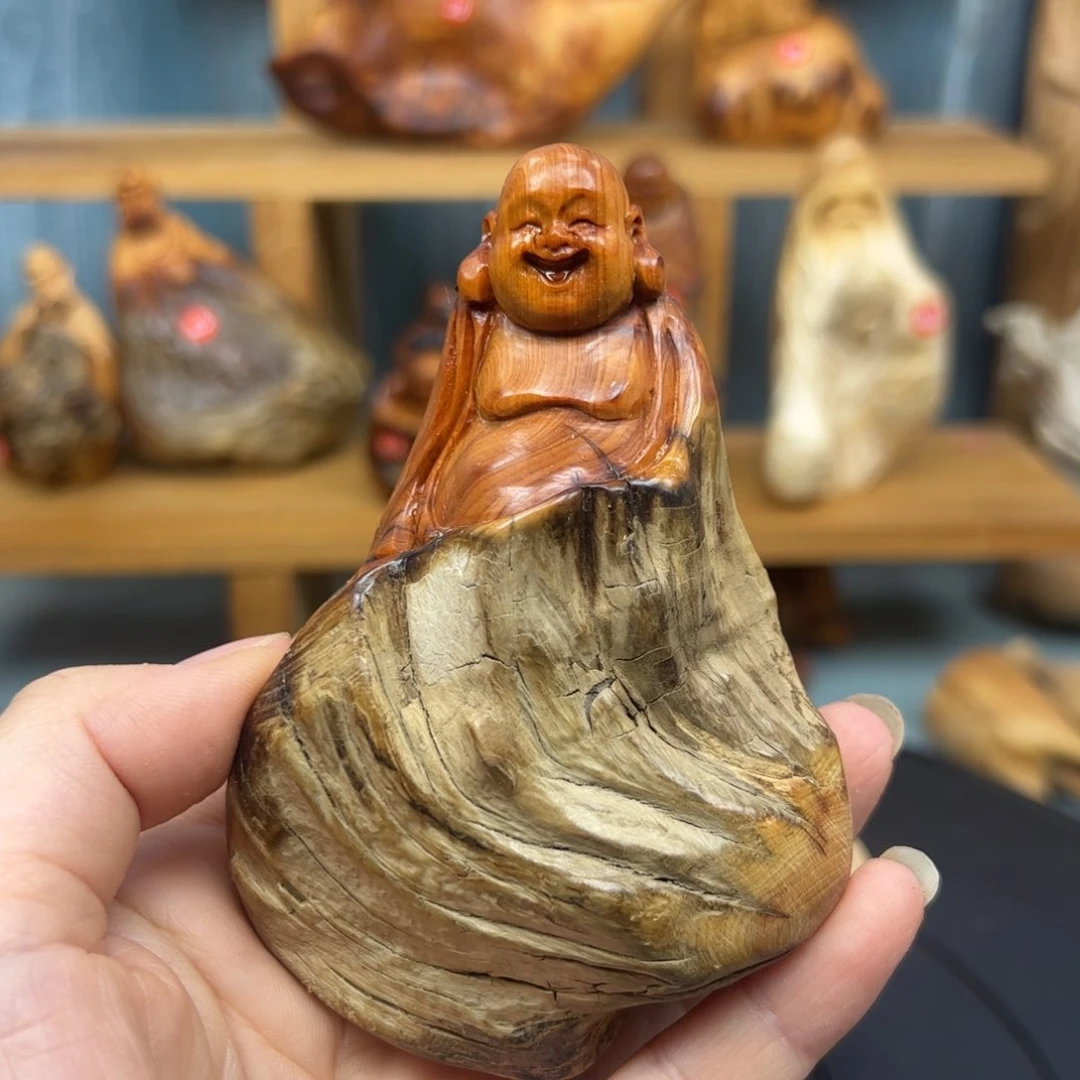 木畅*崖柏木摆件手把件