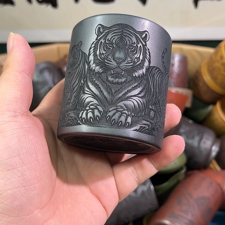 茶杯紫砂全手工紫砂主人杯