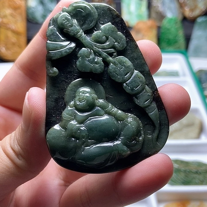 翡翠未镶嵌颈饰翡翠a货