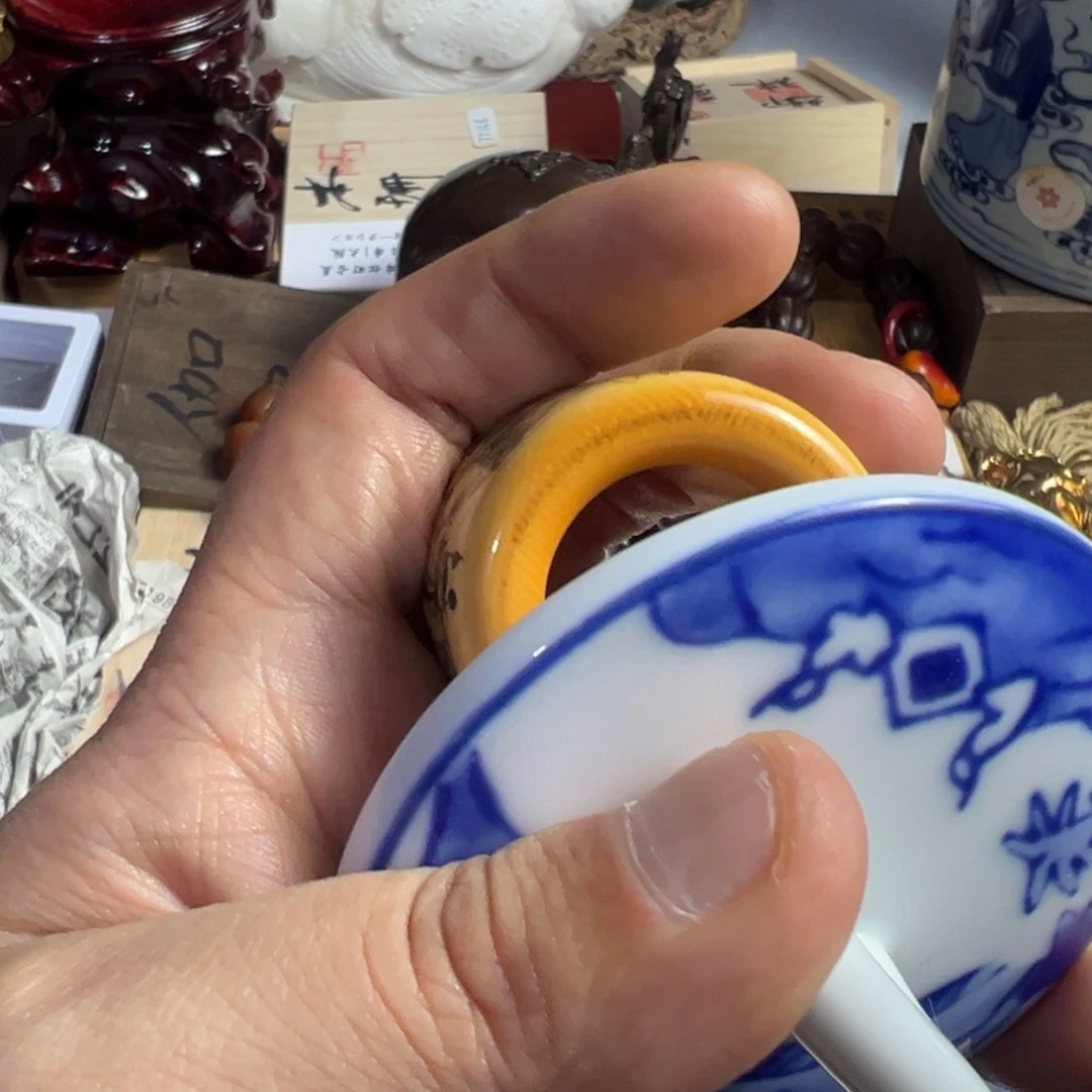 紫砂茶宠我家的也骑小蓝车