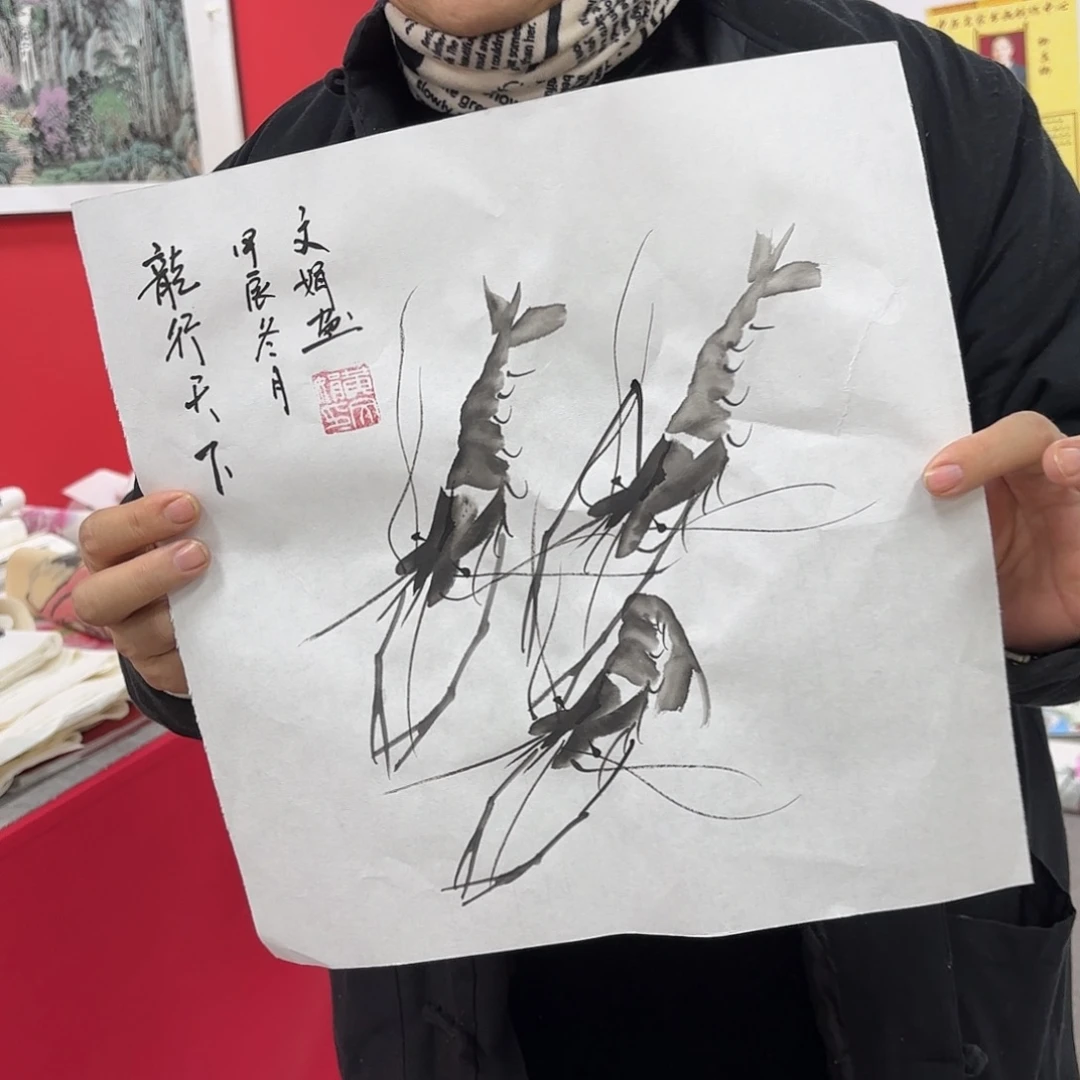 国画国画作品多次在国内外