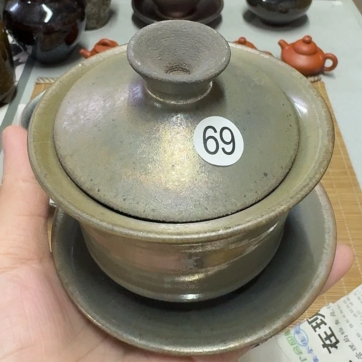 茶盏69 坚记茶盏摆件