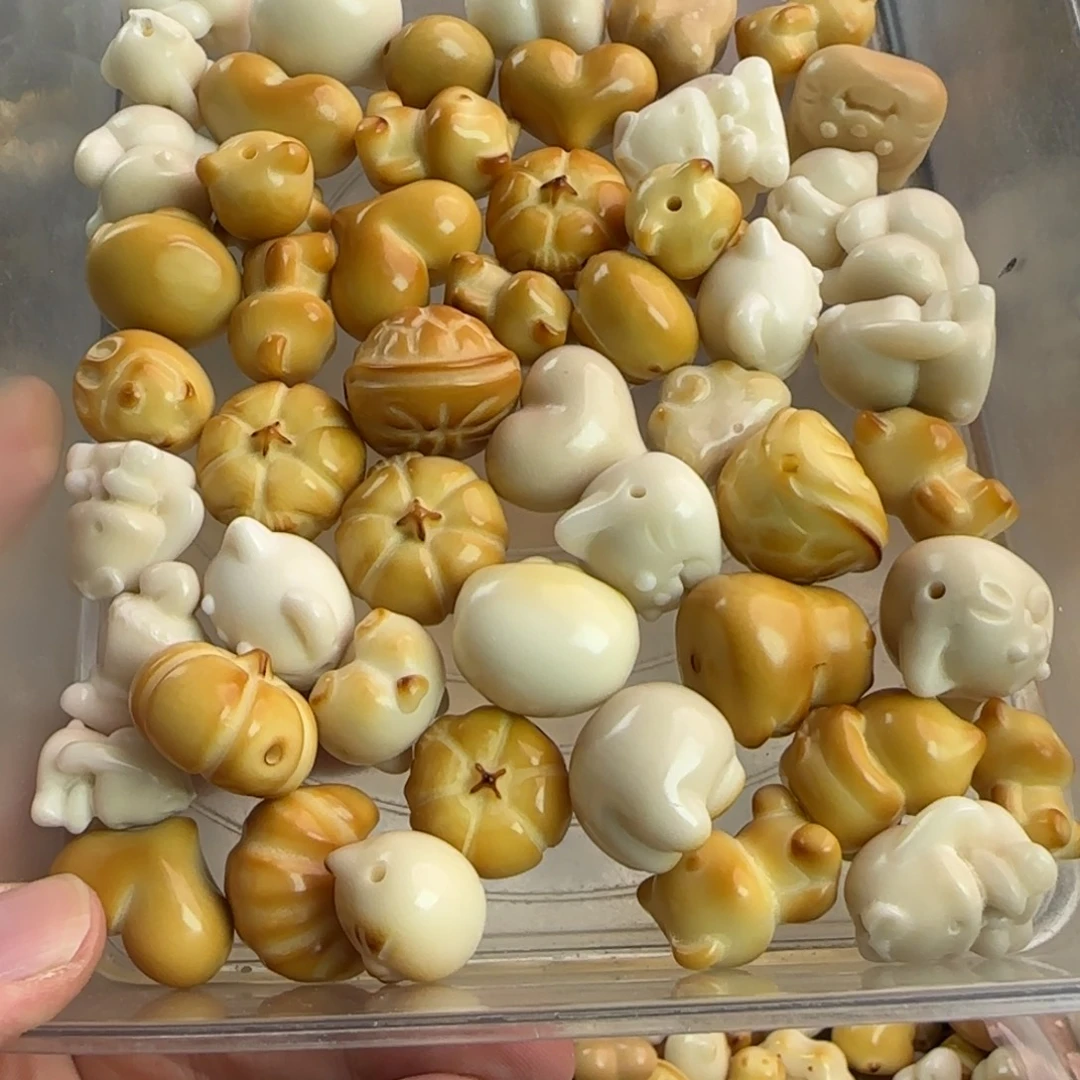 吊坠菩提根/象牙果微瑕50颗大混锅批发无售后