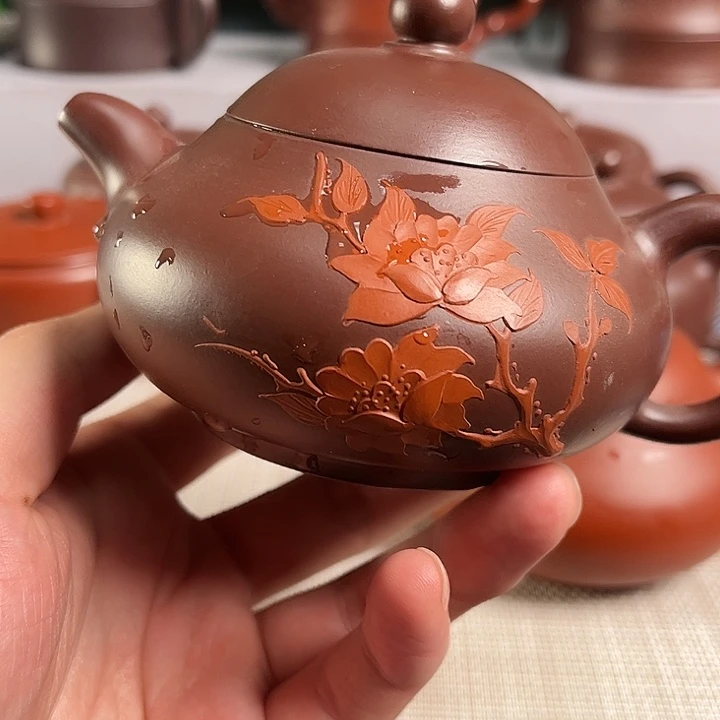 六***月紫砂茶杯宜兴原矿手工紫砂壶