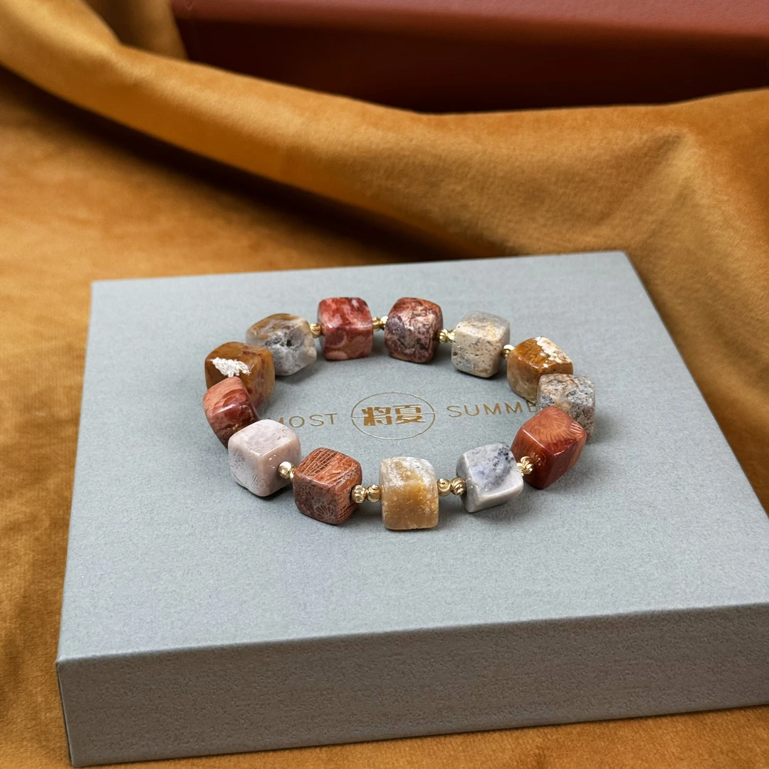 合金手链 【10mm方糖手串】将夏