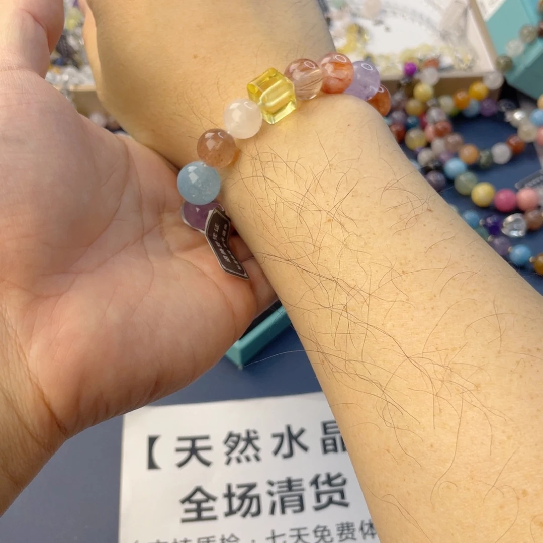 银S925镶嵌手链水晶