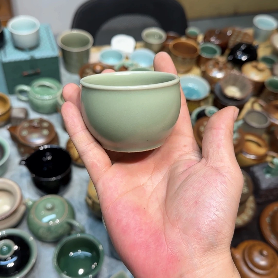 小金茶具青瓷茶器