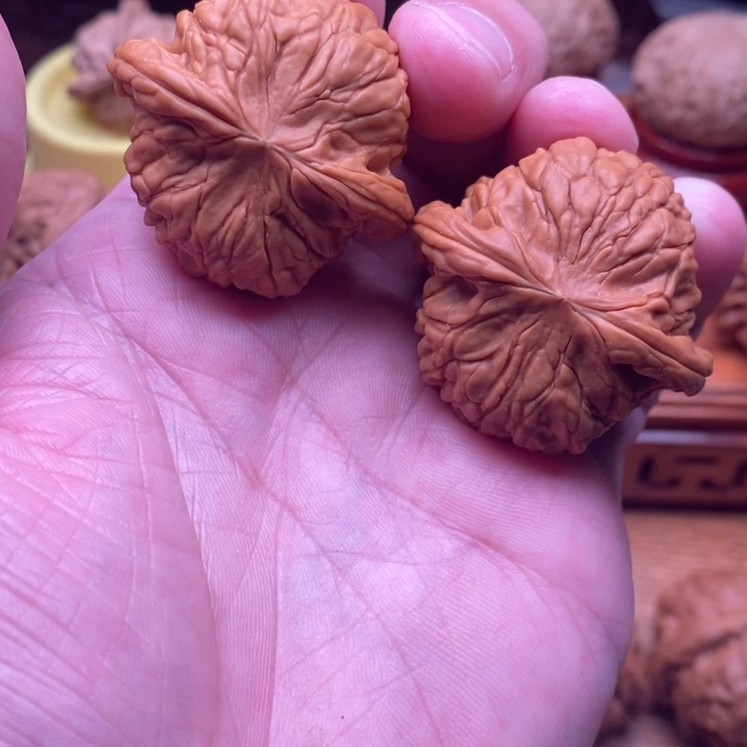 文玩核桃把件华*磨盘