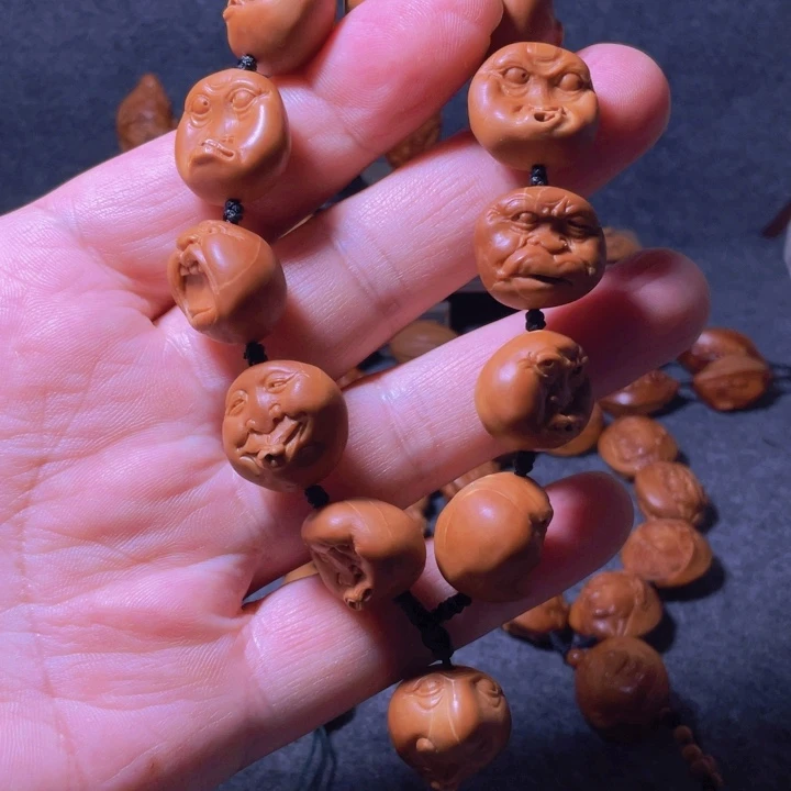 不***名橄榄核手串/手链手工制作工艺精湛
