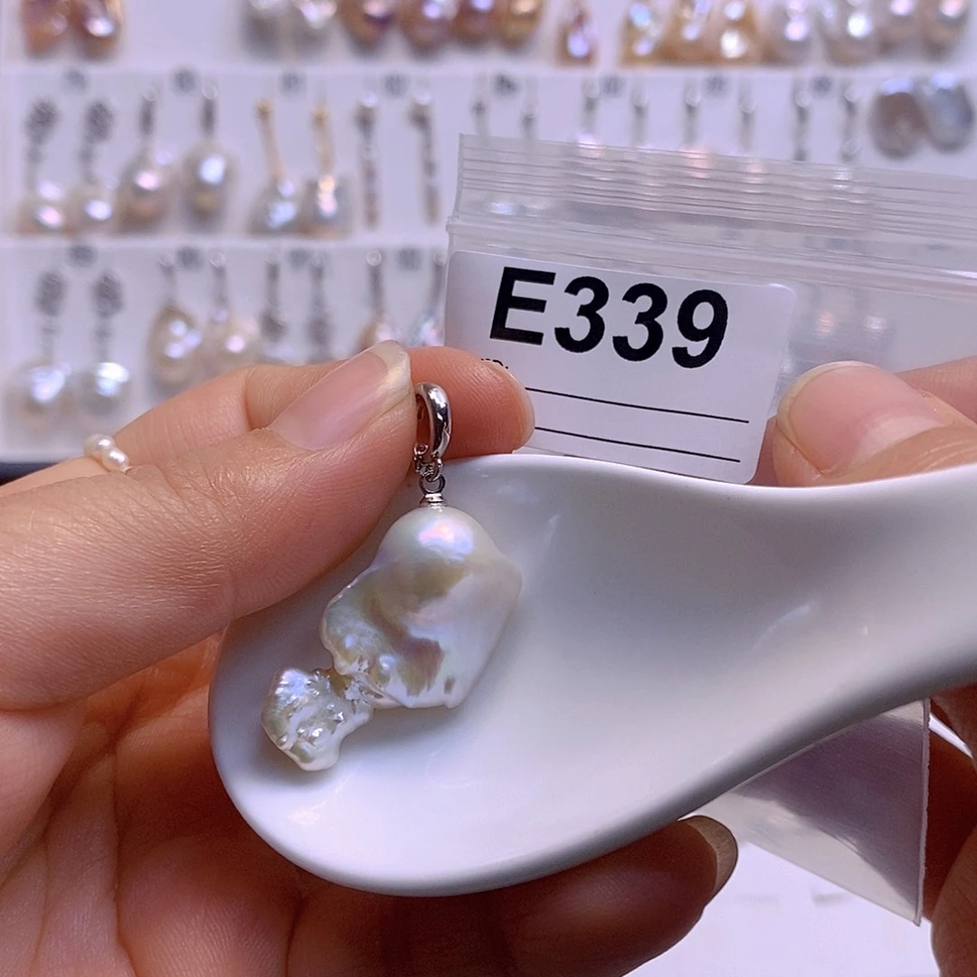 淡水珍珠颈饰银S925镶嵌