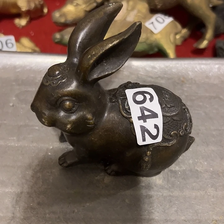 黄铜摆件，文房工艺品摆件