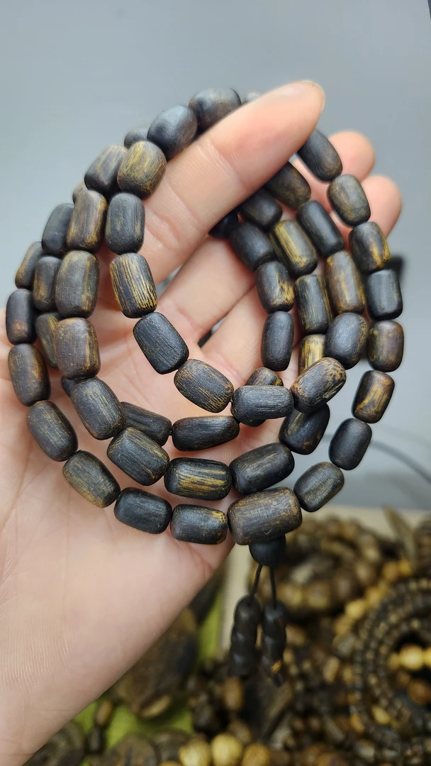 沉香沉水高货白棋43发一