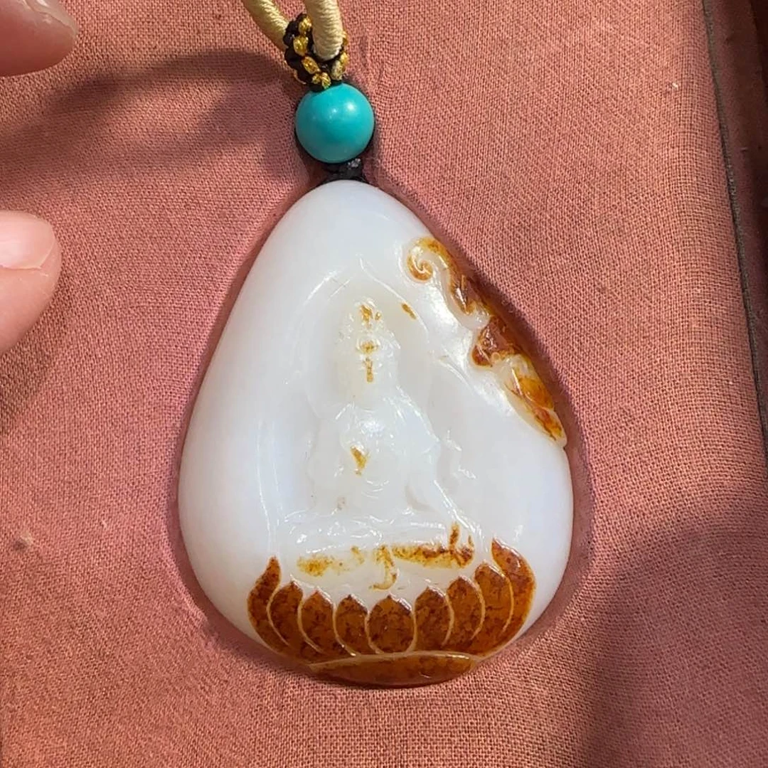 和田玉挂件未镶嵌与*归