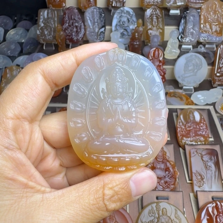 玛瑙/玉髓未镶嵌颈饰