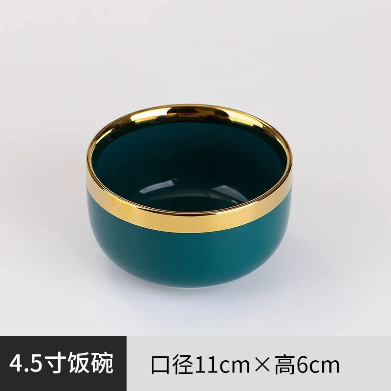 C碗筷单人专用陶瓷一套精致的碗套装一人一筷一碗一勺个人专用碗