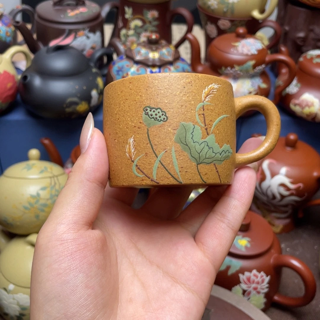 茶杯紫砂紫砂主人杯100cc