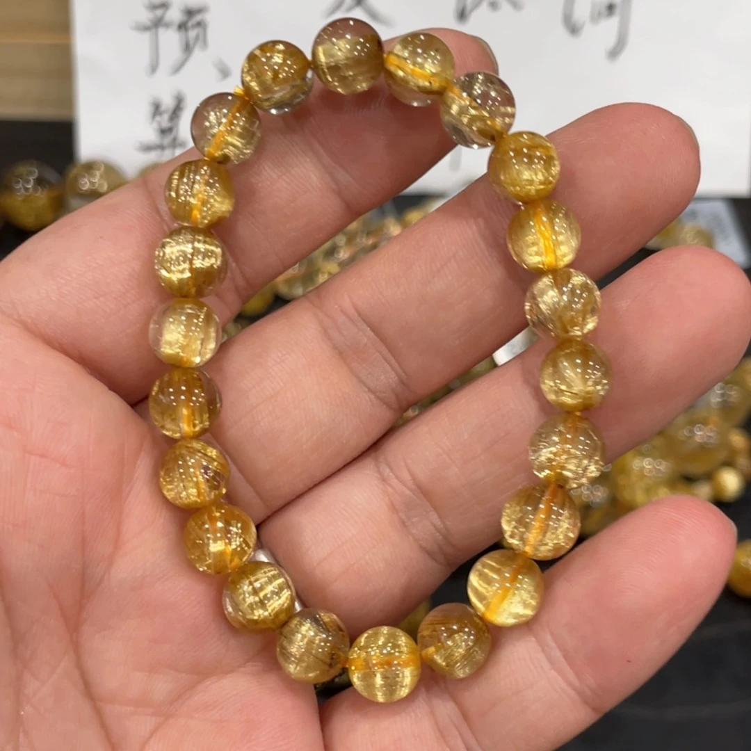 水晶手链未镶嵌c961钛晶