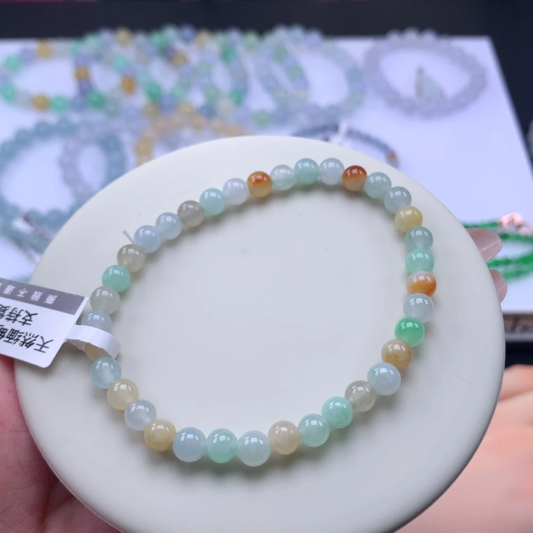 翡翠未镶嵌手链翡翠