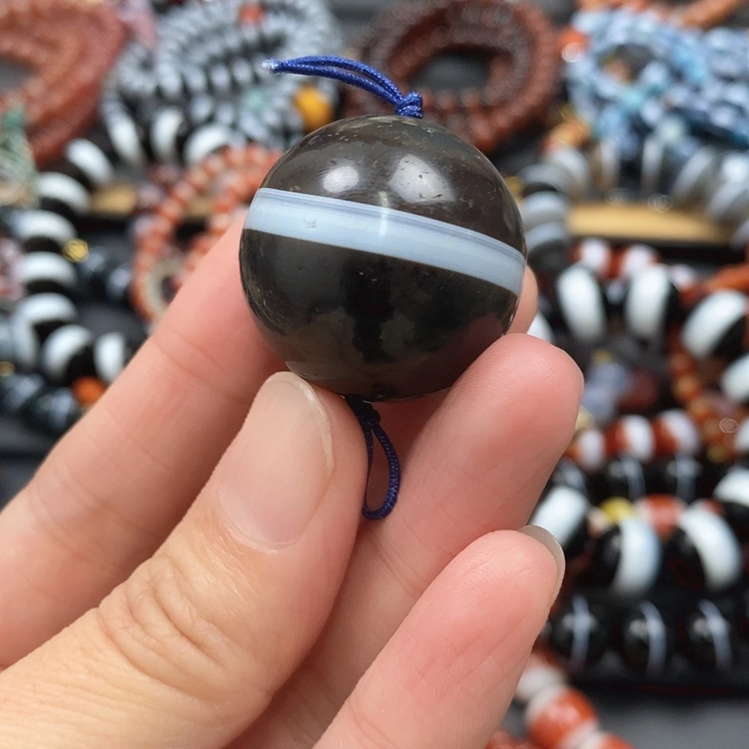 玛瑙/玉髓玛瑙单珠未镶嵌