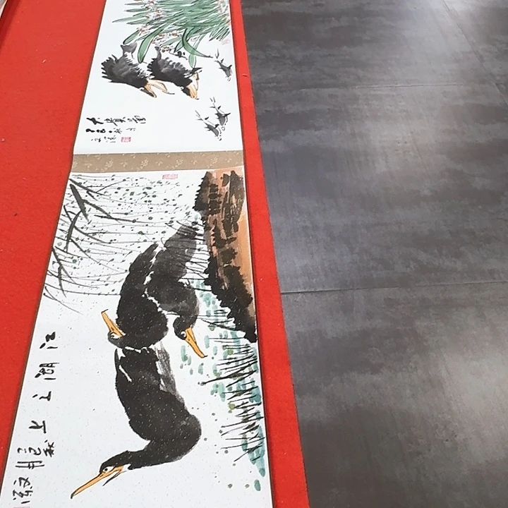 国画亲笔手绘放心去藏
