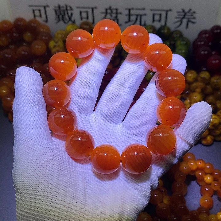 松木（琥珀木）手串/手链1.8 包浆高货