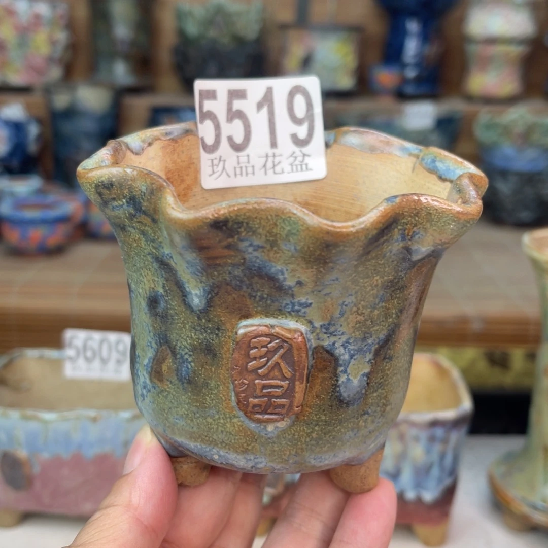 景德镇陶瓷玖品花盆
